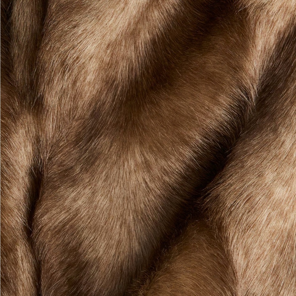 H&M Tan Fur Jacket - Picture 4 of 9